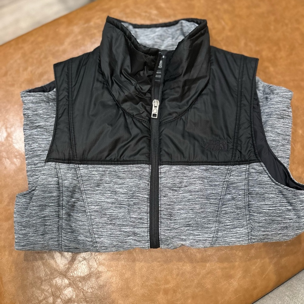 The North Face Charcoal and Slate Vest
